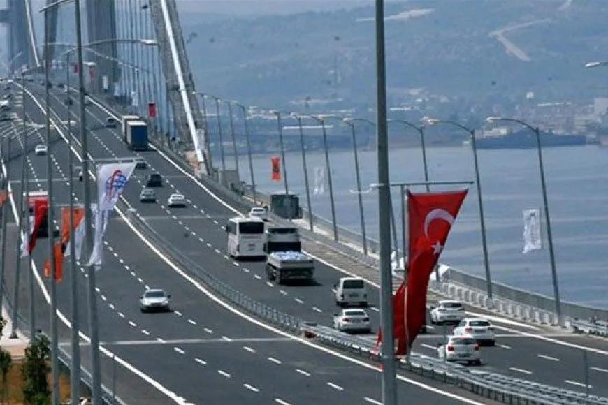 Bayramda Köprü ve Otoyollar Ücretsiz Olacak